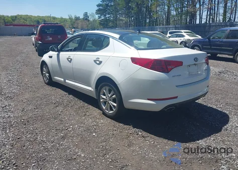 2013 Kia Optima Ex z USA, uszkodzony, nr VIN 5XXGN4A78DG162112